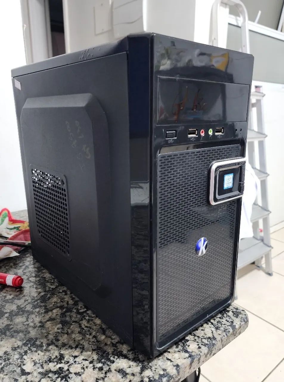 Computador gamer de entrada i5 7500 8gb ddr4 ssd placa de video 