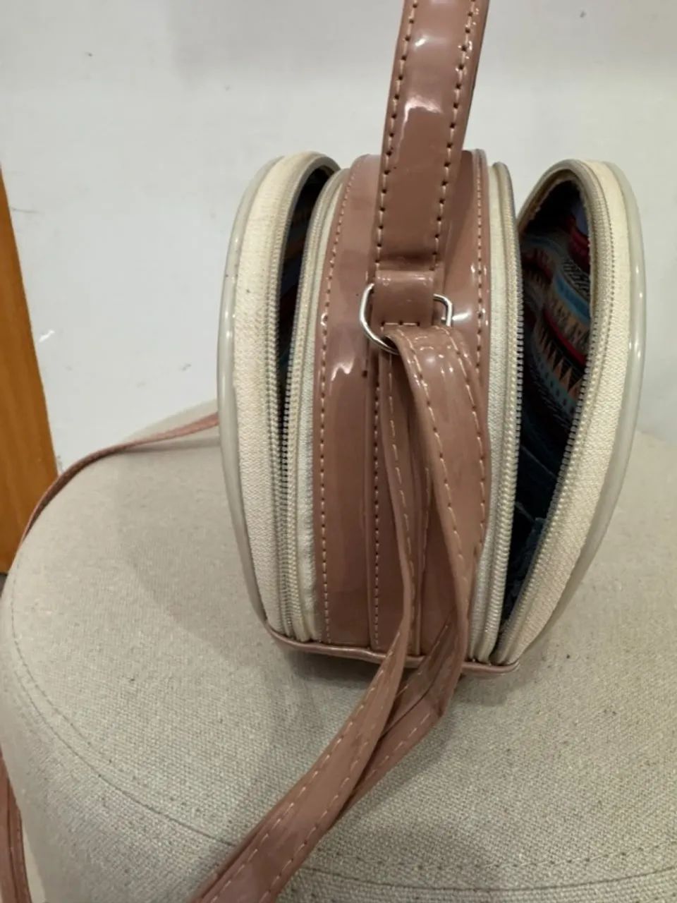 Bolsa Bege Simples  - Foto 4