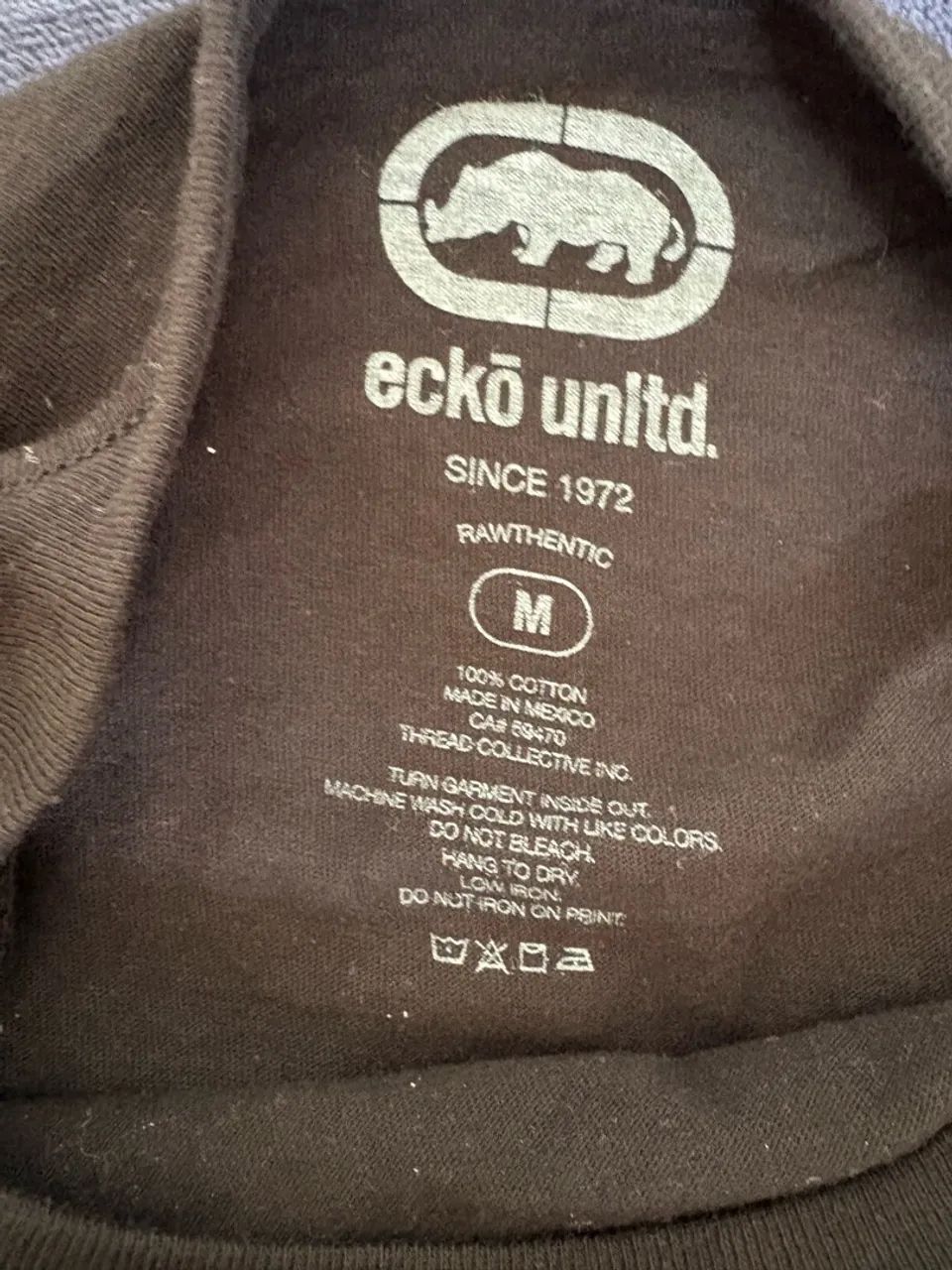 Camiseta Ecko Gringa Graffit 2000s Y2K SK8 Original - Foto 4