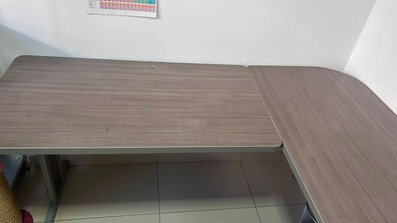 Mesa de escritório em L  - Foto 2