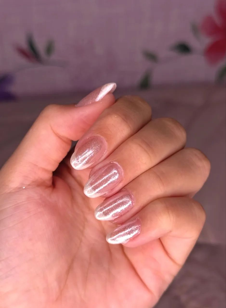 unha em gel R$50,00