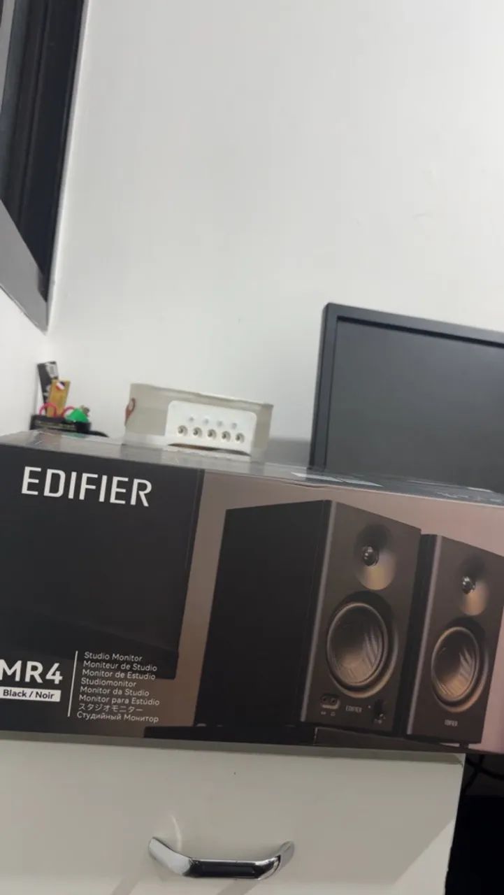 Edifier MR4 - Praticamente nao utilizadas