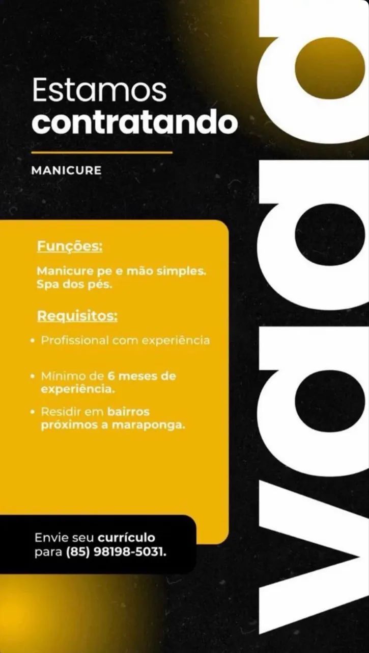 Vaga manicure