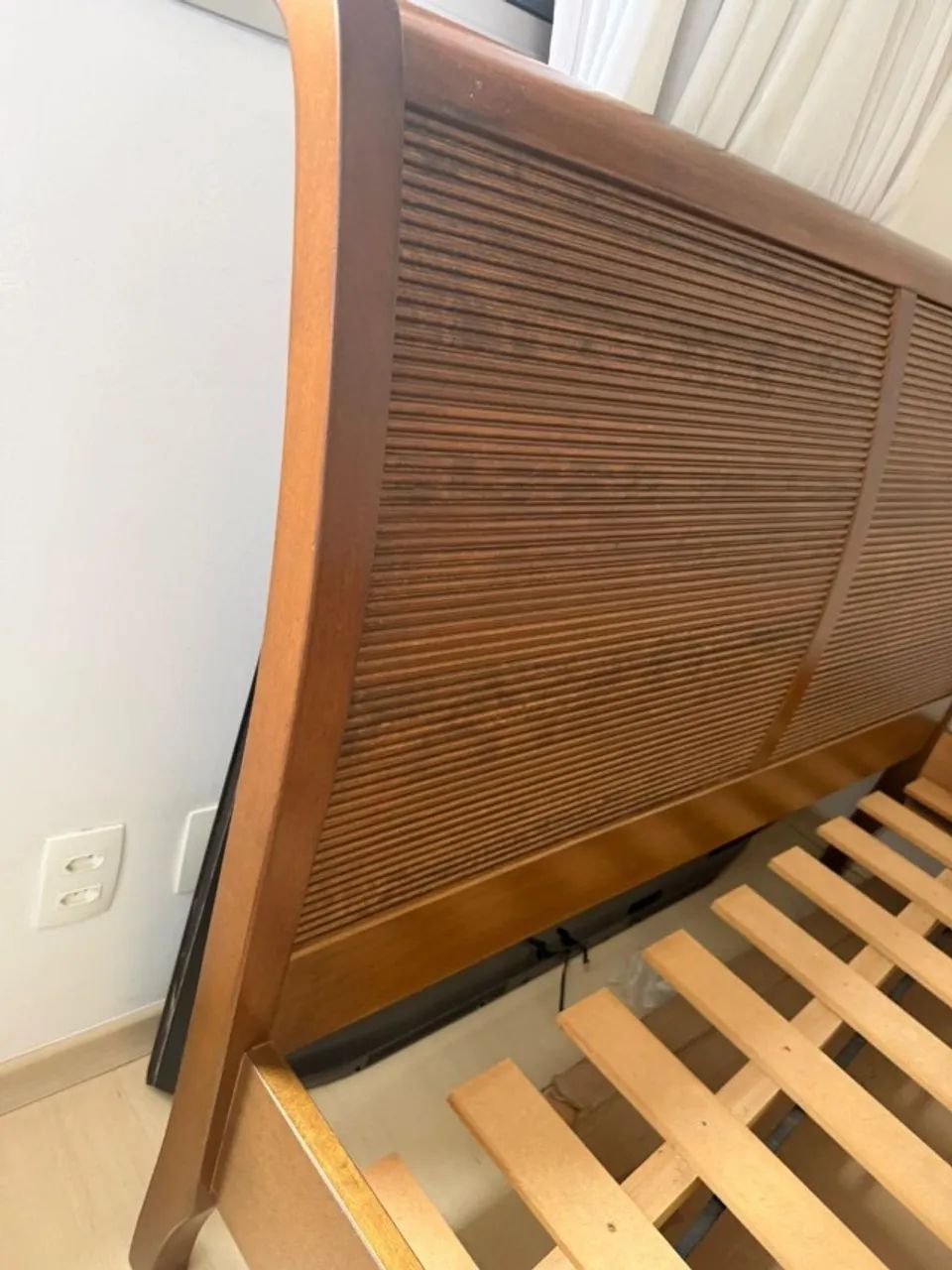Cama Casal Madeira 1,88 x 1,38 m - Foto 2