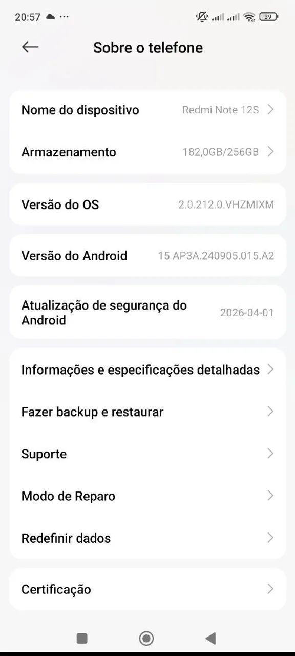 Celular Xiaomi Redmi Note 12S, 256GB - Foto 4