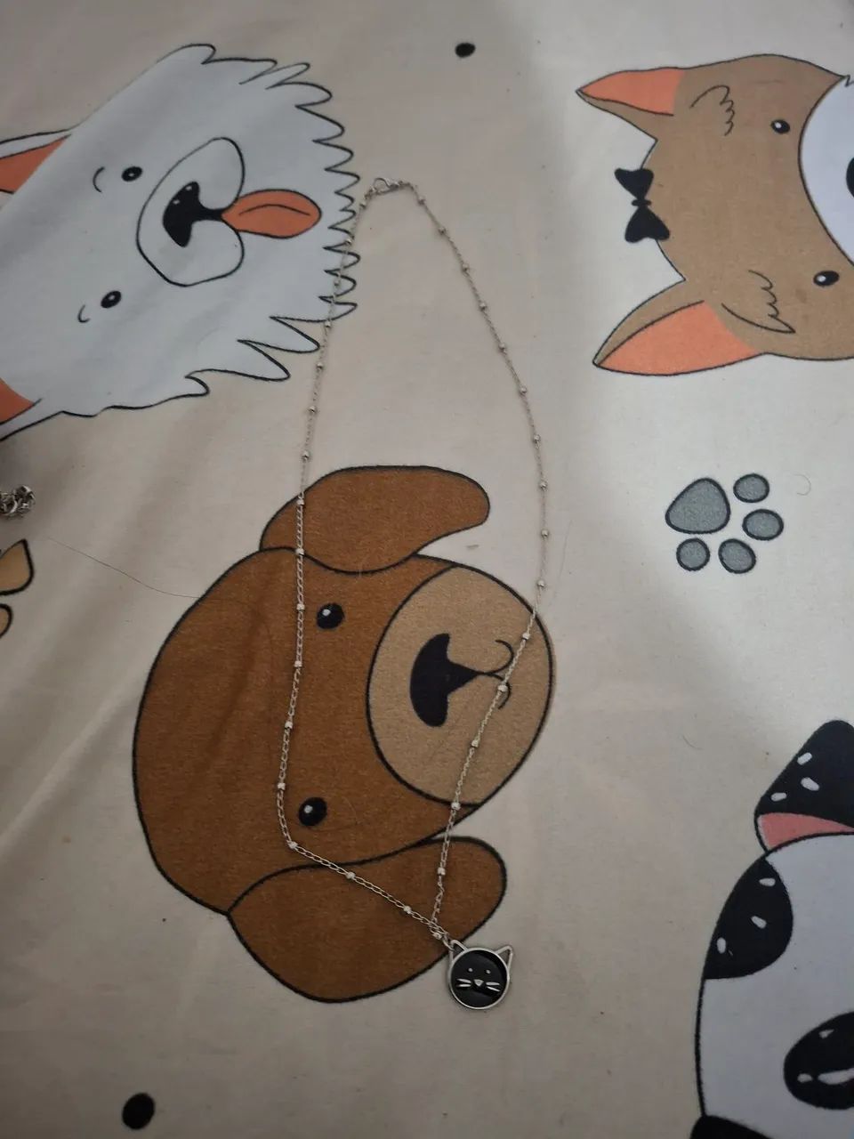 Colar + anel de gatinho  - Foto 4