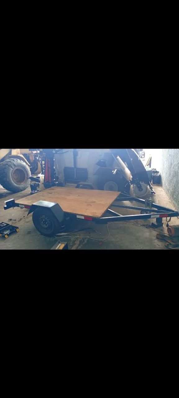 Carretinha reboque emplacada - Foto 2