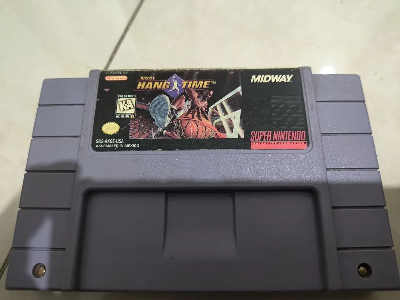 Jogo Hang Time Snes original 