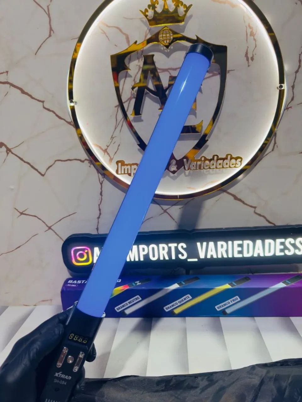 Bastão de led RGB - Foto 4