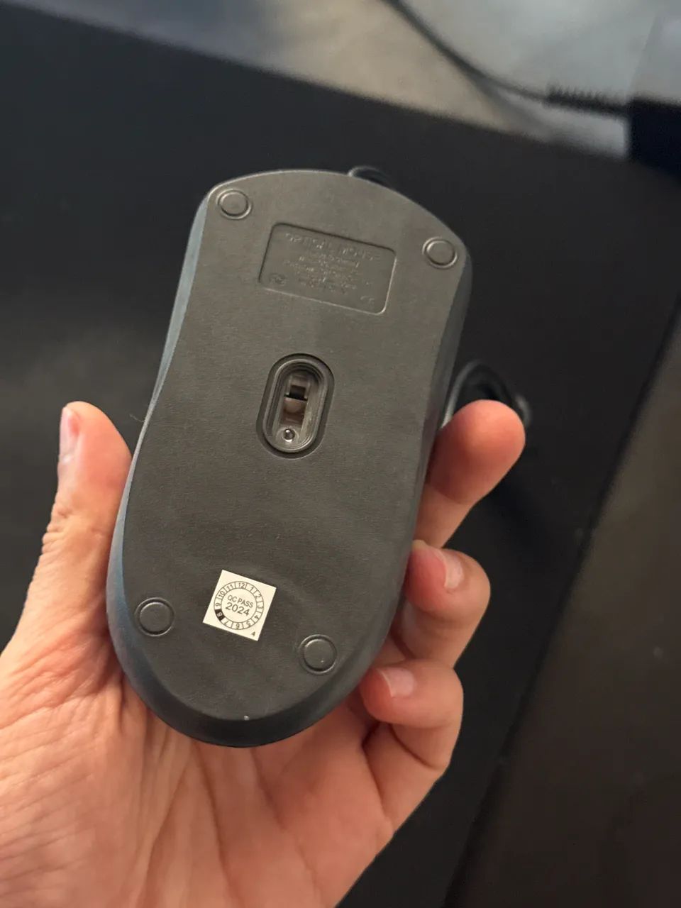 Mouse Rise Office Preto 3200Dpi  - Foto 2
