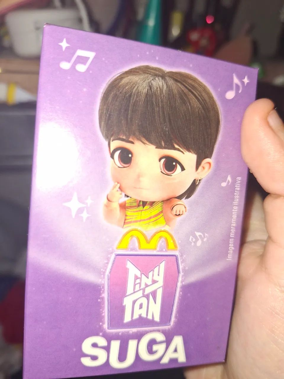 BTS MCDONALD'S TINYTAN (SUGA/MIN YOONGI)