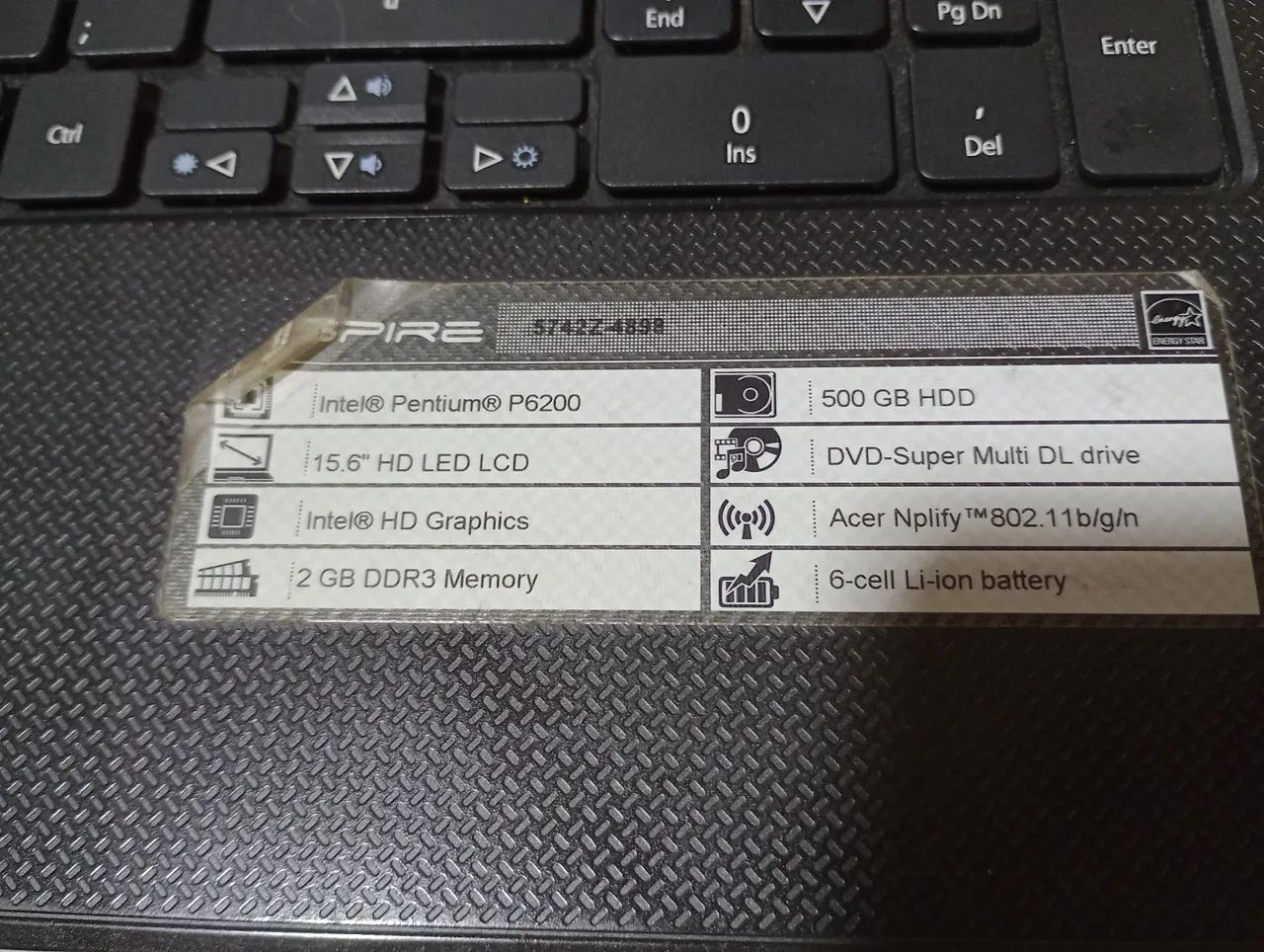 Notebook Acer tela grande com defeito  - Foto 2
