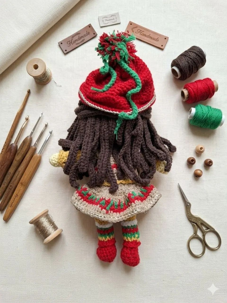 Boneca de Croche luna - Foto 2