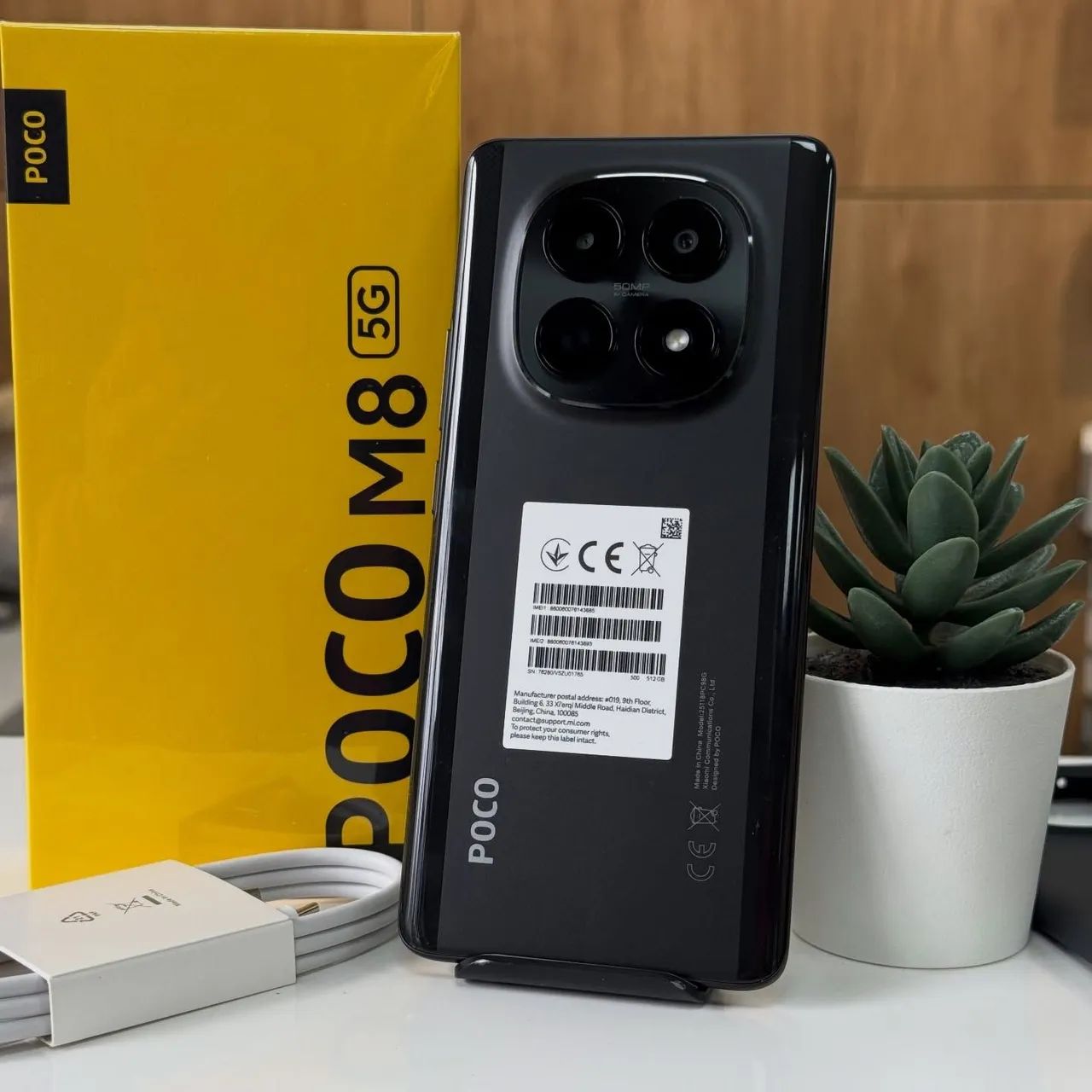 Poco M8 5G 8+256 NOVO LACRADO. - Foto 2