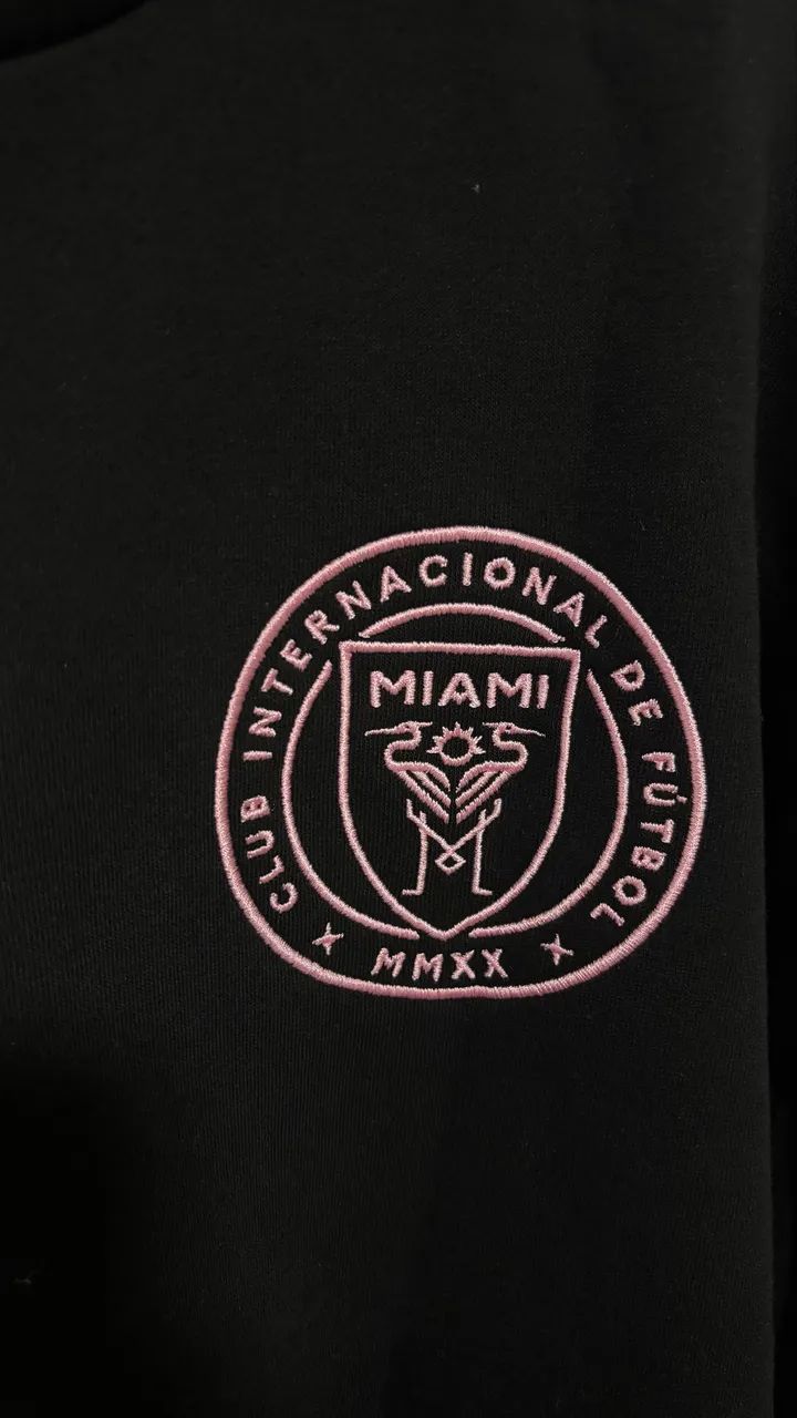 Inter Miami CF Blusão Moletom Hoodie  - Foto 3