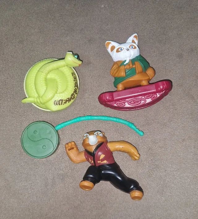 Coleção Kung fu Panda 2 Mc Donald's 2011