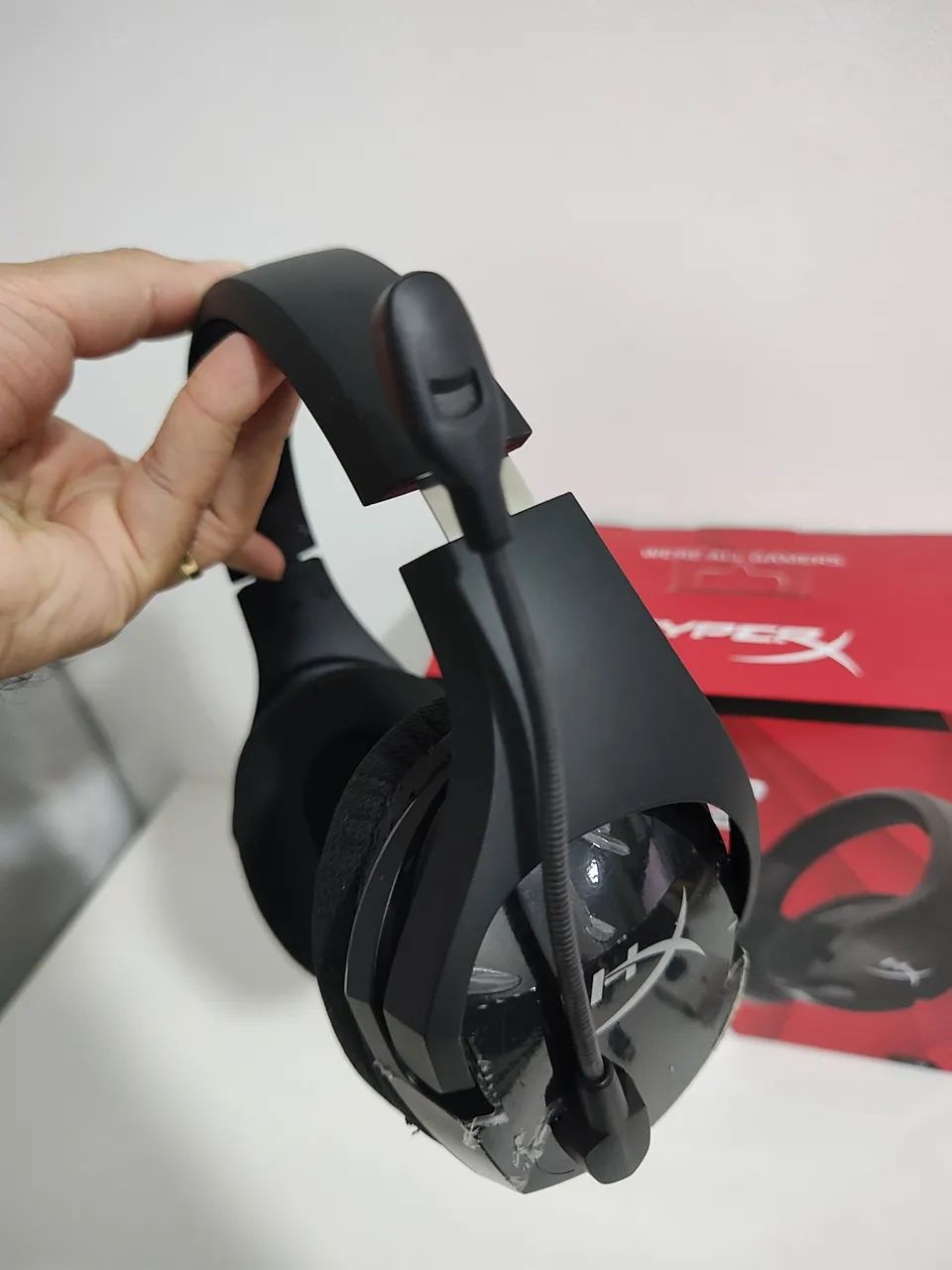 Headset Gamer HyperX Cloud Stinger Core Wireless com Dongle e Caixa - Foto 3