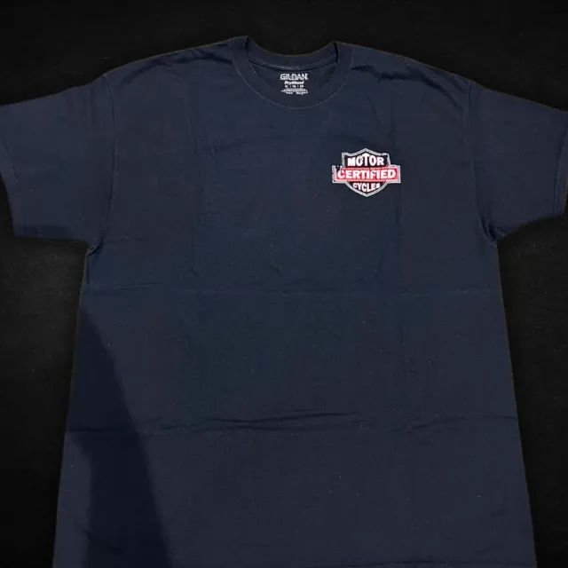 Motor Certified Cycles camisa USA