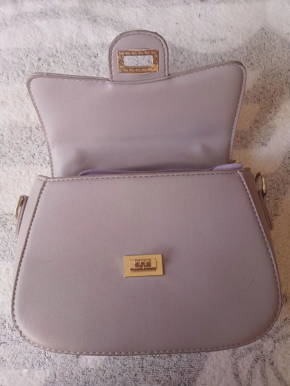 Bolsa com alça pequena Baoluolan feminina semi-nova com  - Foto 3