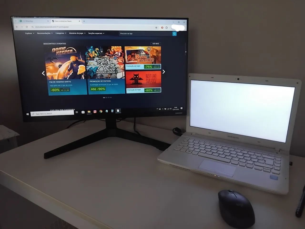 Monitor Gaming Samsung Perfeito - Foto 2
