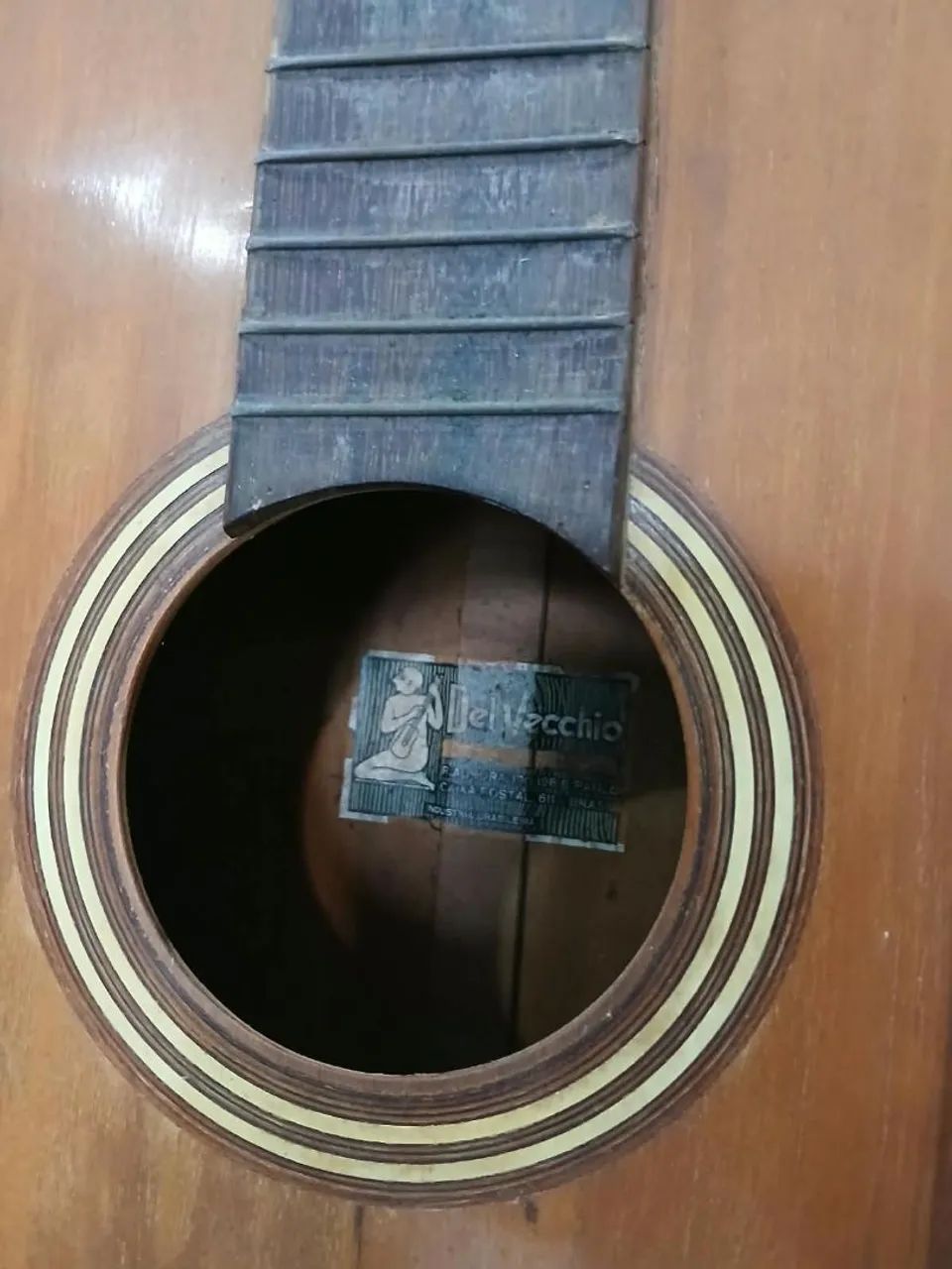 Violão Del Vecchio antigo - Foto 3