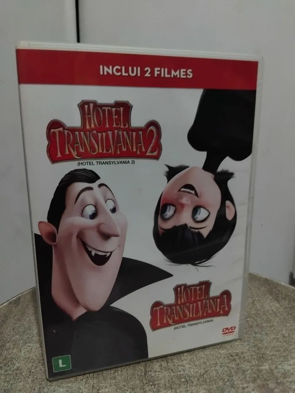 Box de dvd Hotel Transilvânia 1+2