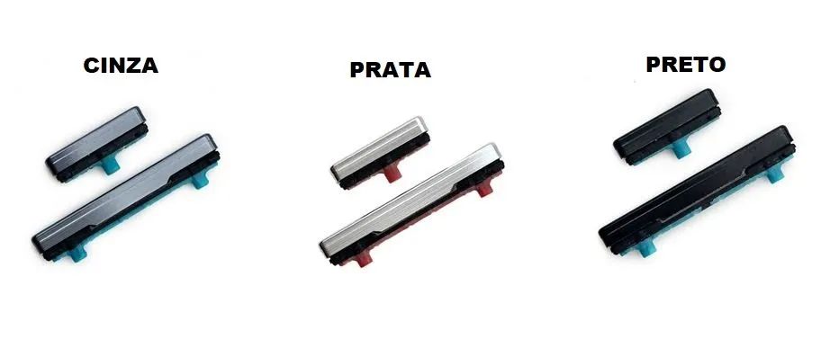 Botão Power Volume Externo Para Galaxy S21 / S21+