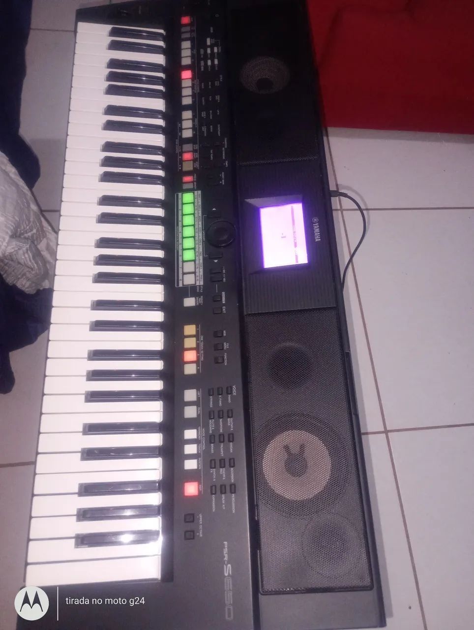 Teclado Yamaha psrS 650 já sampleado  - Foto 3