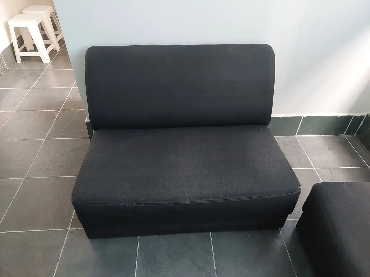 Sofá 3 e 2 lugares sem braço - Foto 3