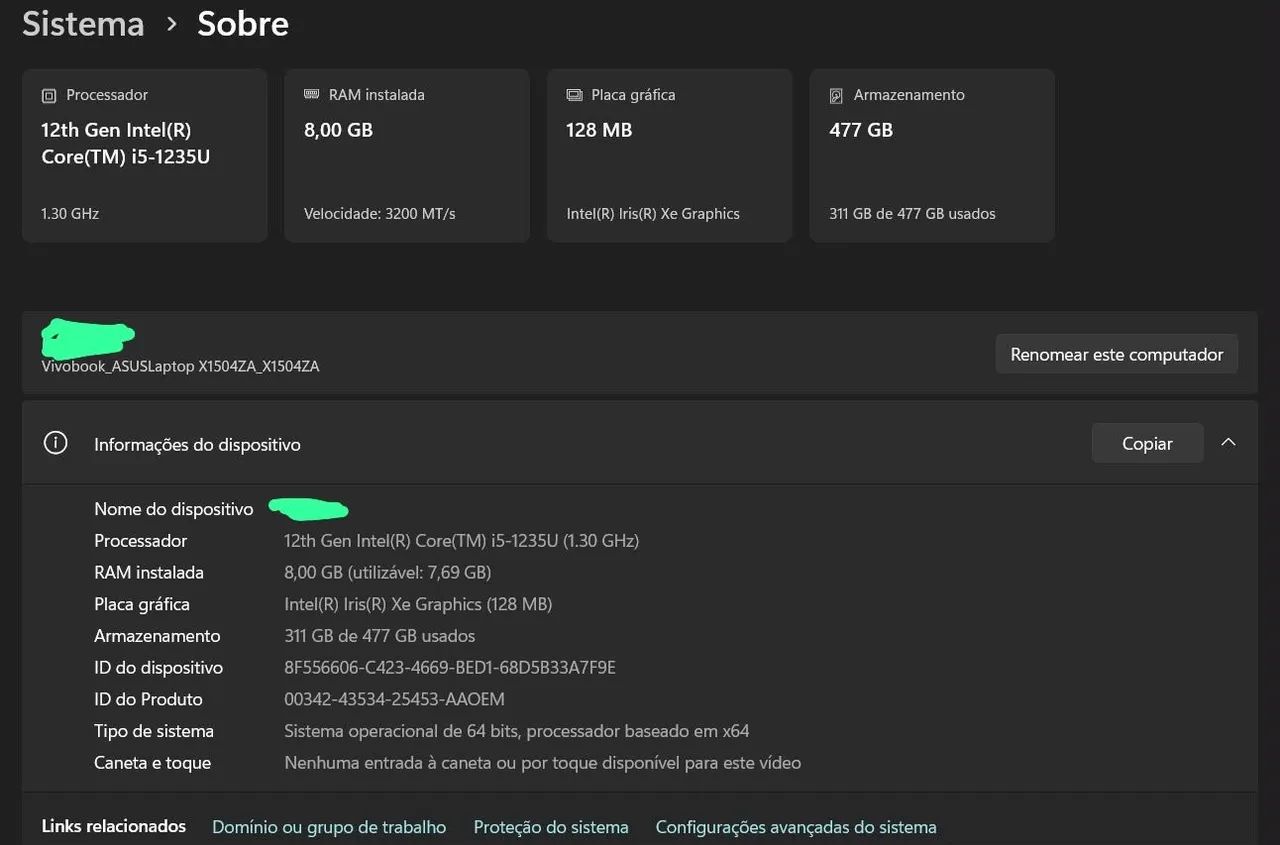 Notebook Asus [Estado de Novo] - Foto 5