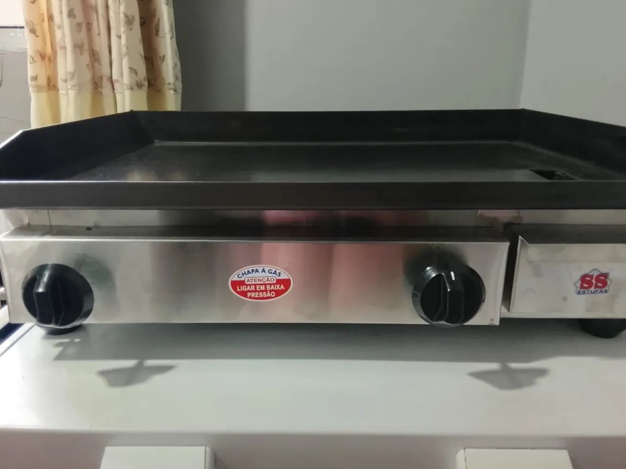 VENDO CHAPA DA SS ESTUFAS ZERADA NUMCA USADA