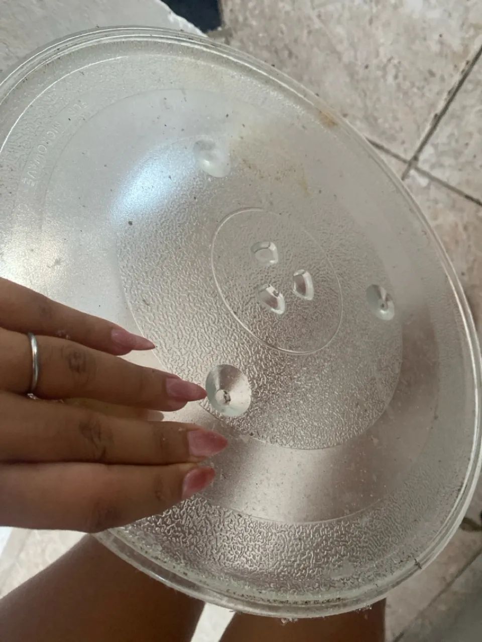 Prato de microondas 