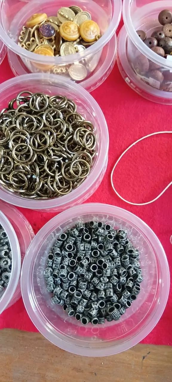 Conjunto completo para confecção de bijuterias  - Foto 2