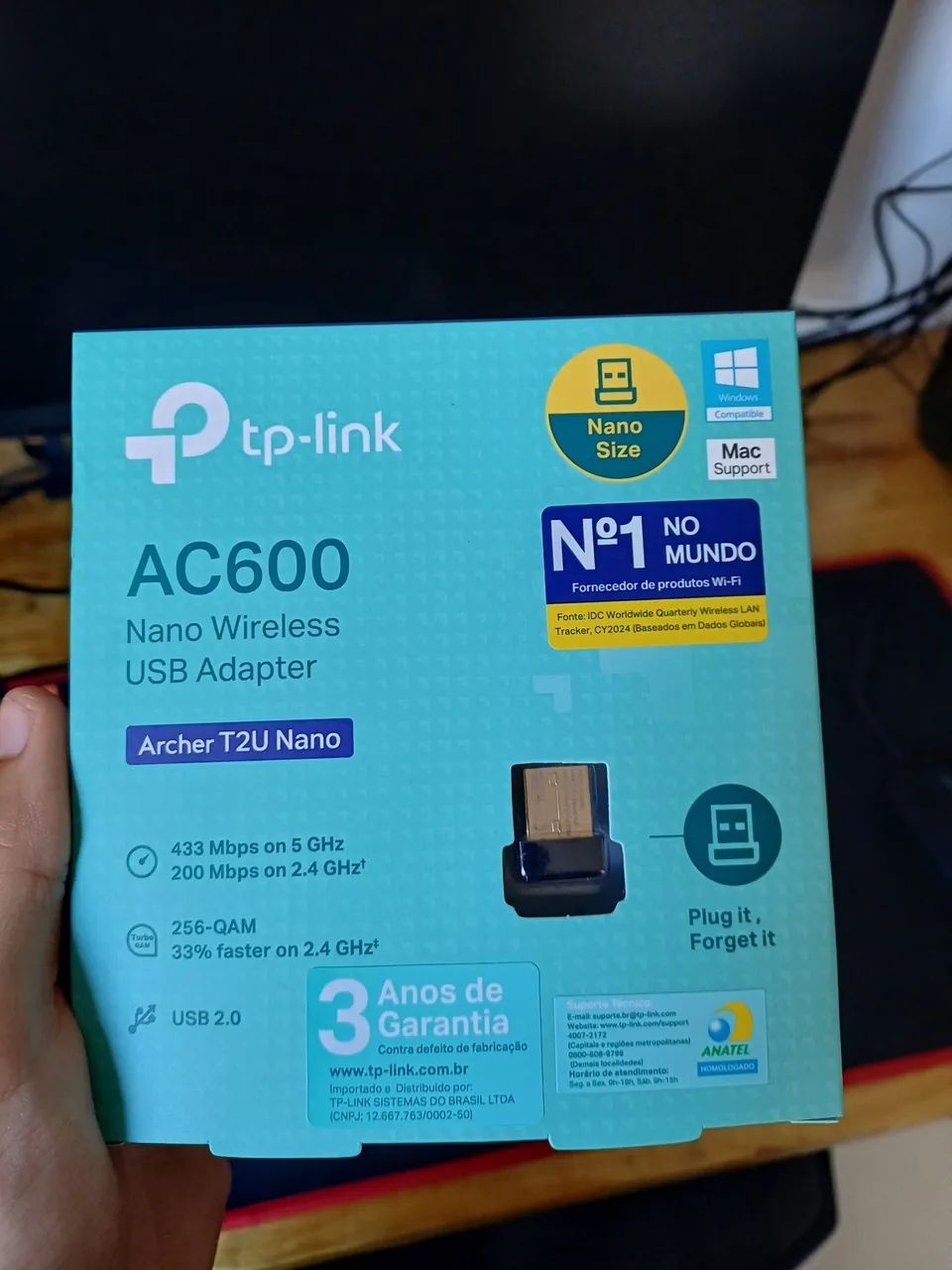 Adaptador wifi t2u Archer nano dual band pouco uso - Foto 2