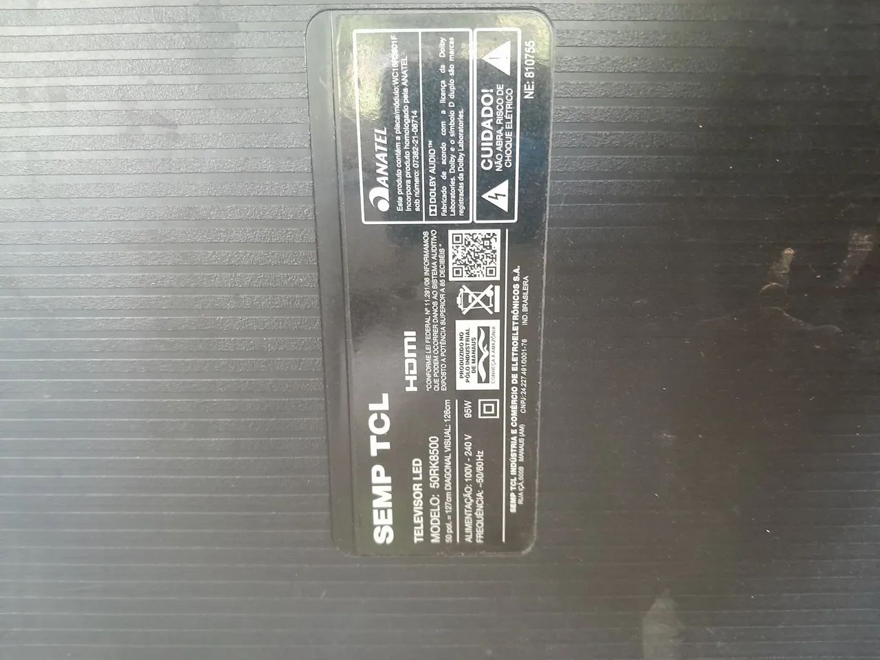 Smart tv semp tcl 