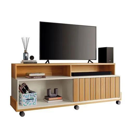 Rack Bancada Graci 1.6 para TV até 60" Polegadas e Rodizios - Foto 4