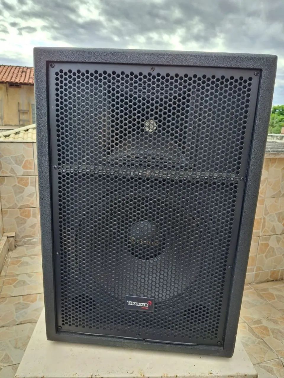 Caixa de som profissional 800W com bluetooth e entrada USB. - Foto 5
