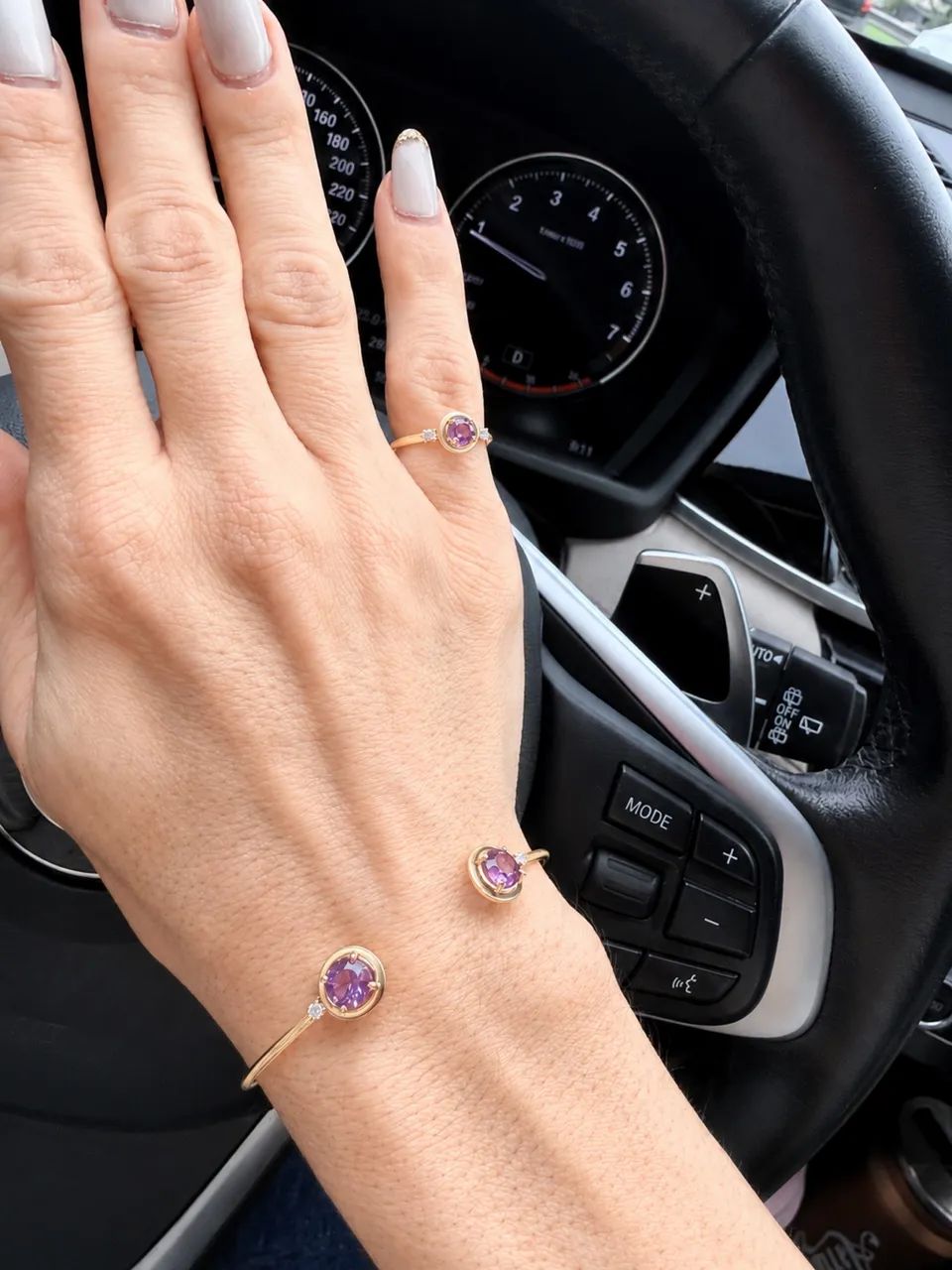 Conjunto ouro rose 18k vivara  