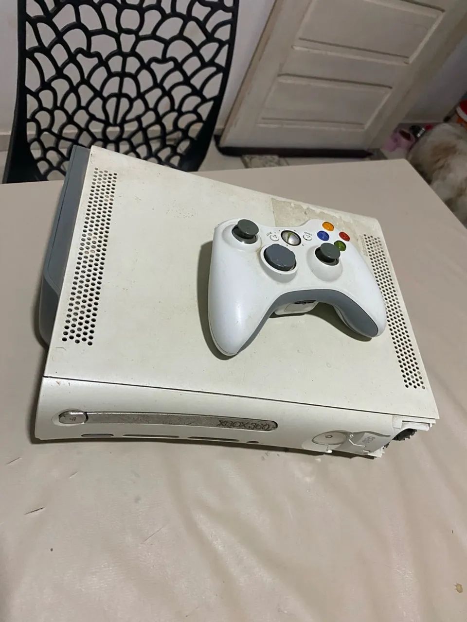 Xbox 360 com um controle e 5 jogos  - Foto 2