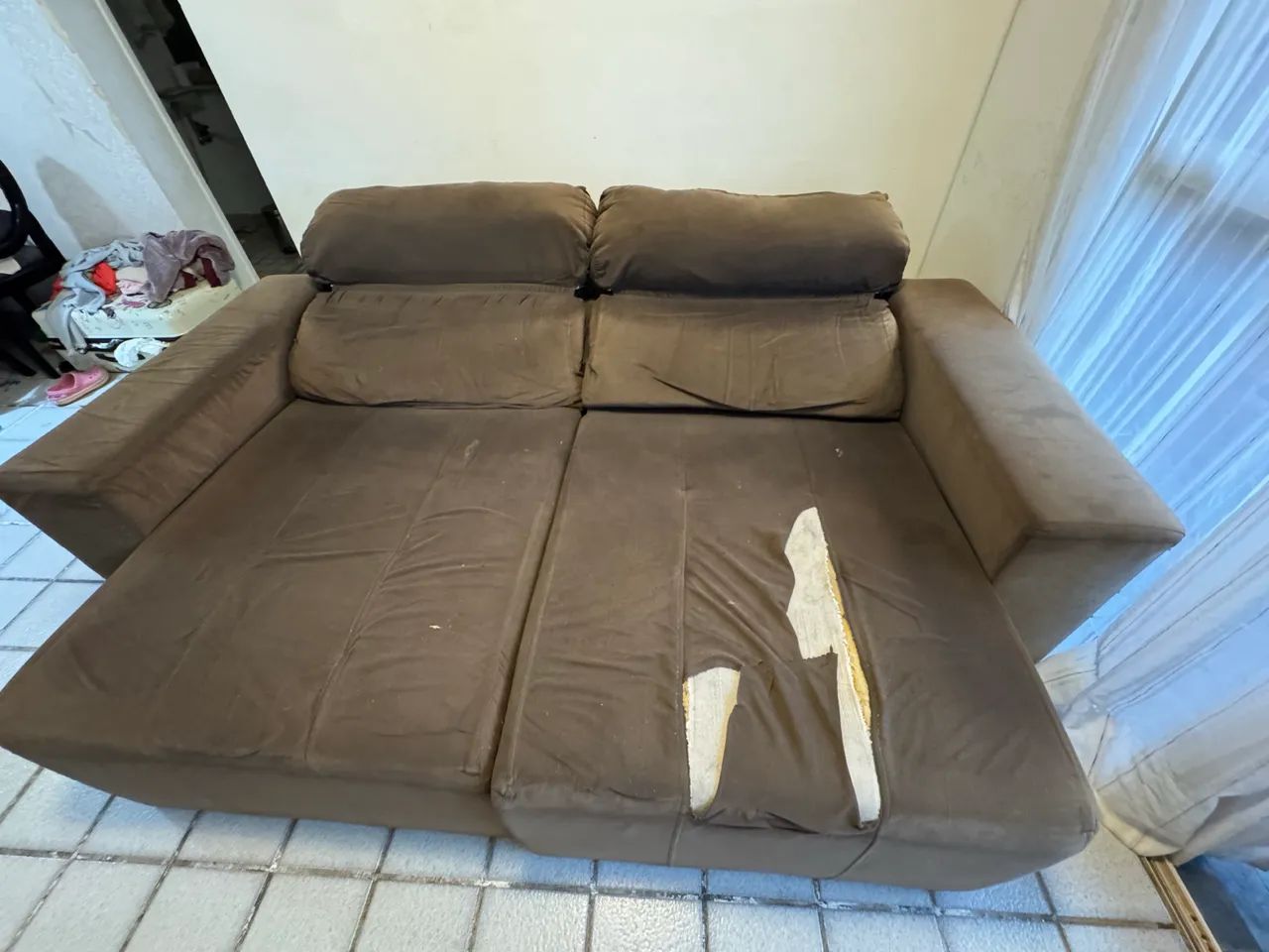 Sofá retrátil 2,20cm - Foto 2