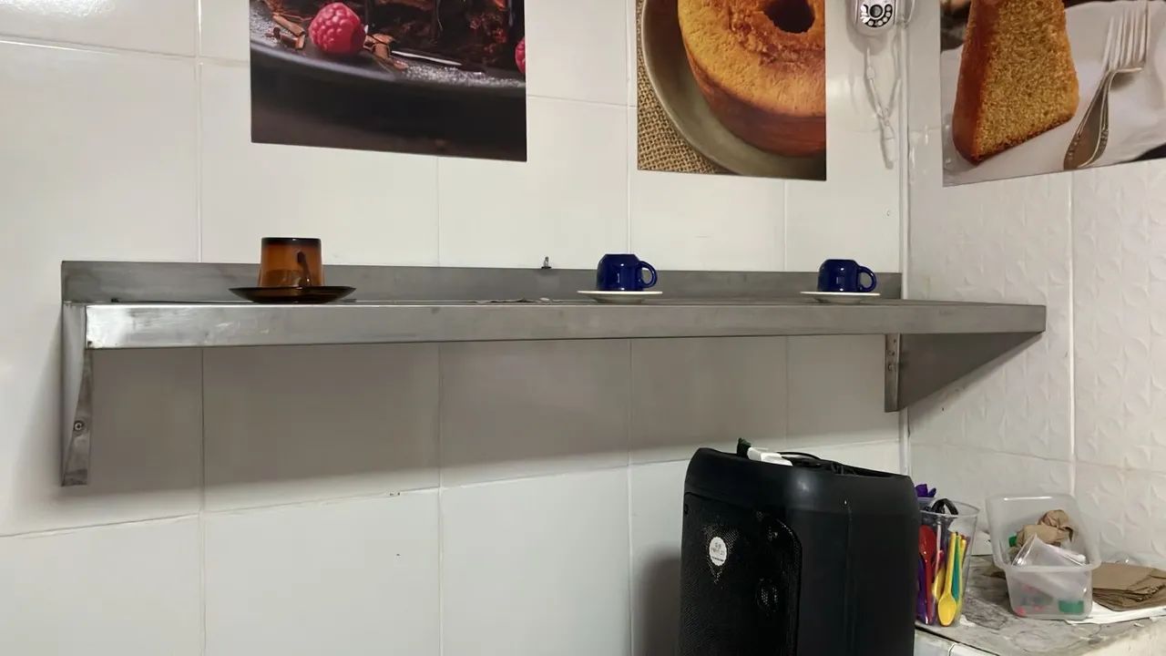 Prateleira/mesa inox - Foto 2