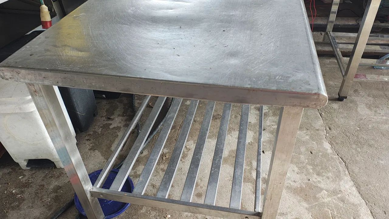Mesa inox 1,90x90 - Foto 2