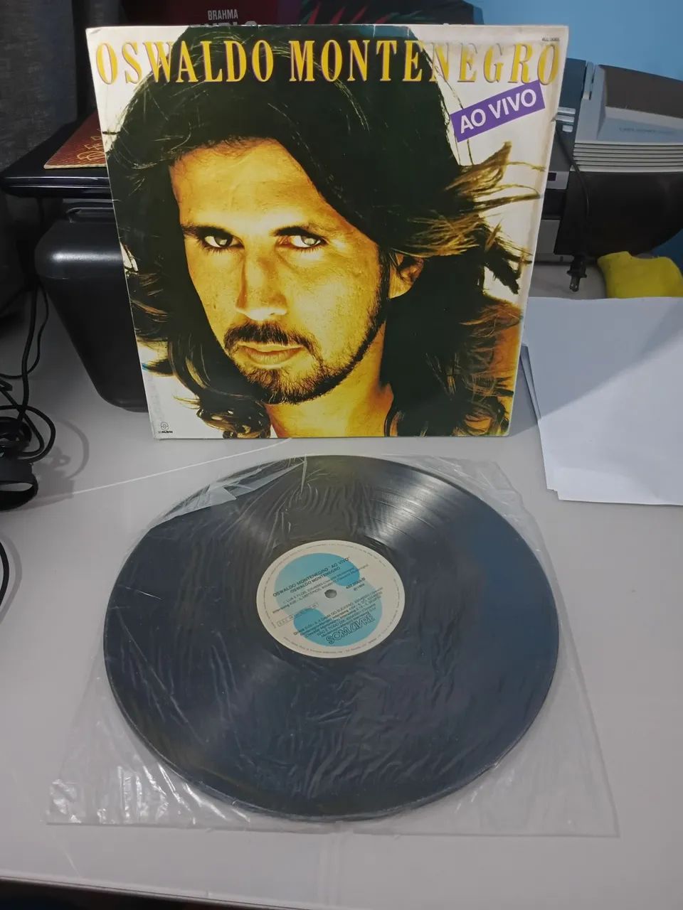 Vinil Oswaldo Montenegro  ao Vivo  - Foto 4