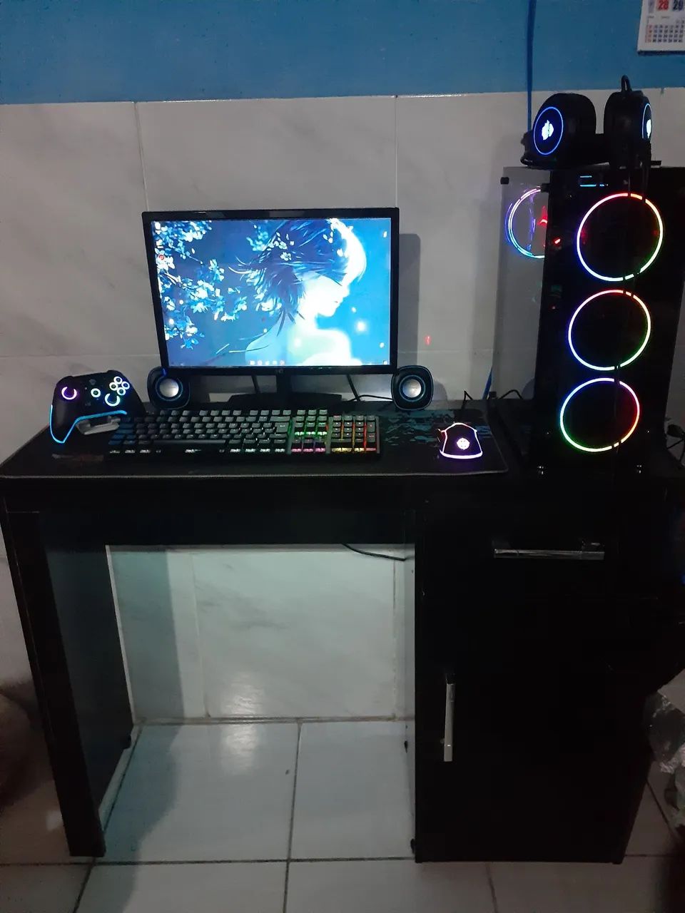 PC GAMER completo com kit i5 7400 + 16gb ram. - Foto 2