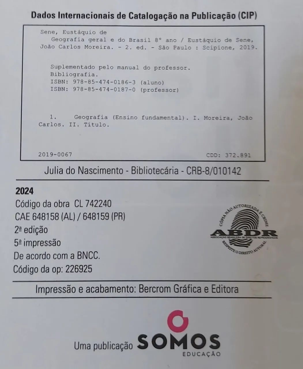 Geografia Geral e do Brasil  8 - Plurall - Foto 3