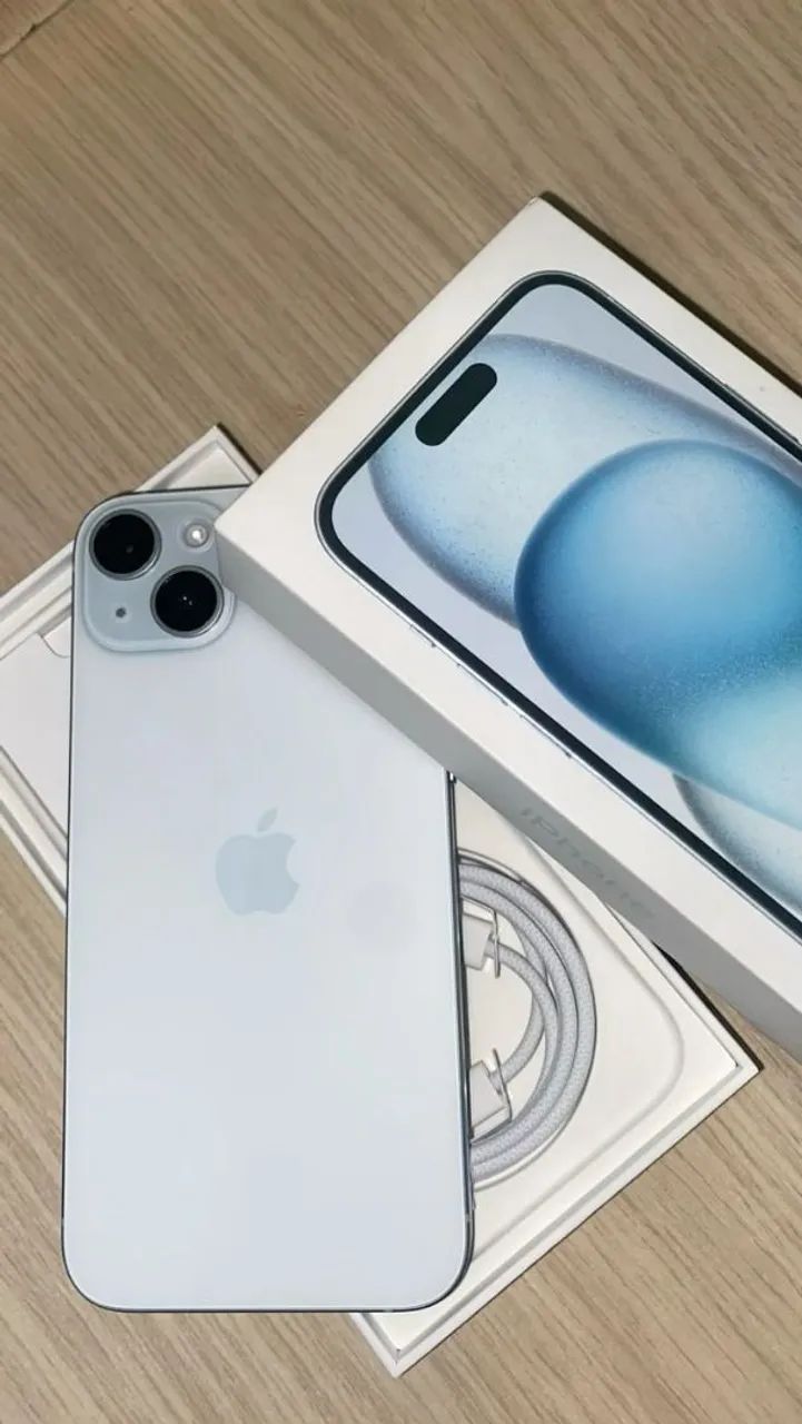 IPhone 15(128GB) Novo azul - Celulares e Smartphones - Parauapebas IPhone 15(128GB) Novo azul - Celulares e Smartphones - Parauapebas