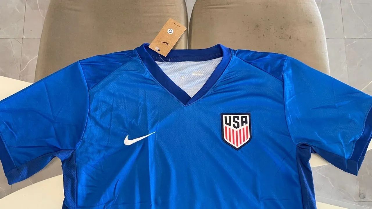 ESTADOS UNIDOS 24/25 - AZUL - NACIONAL PREMIUM - NOVAS!   - Foto 4