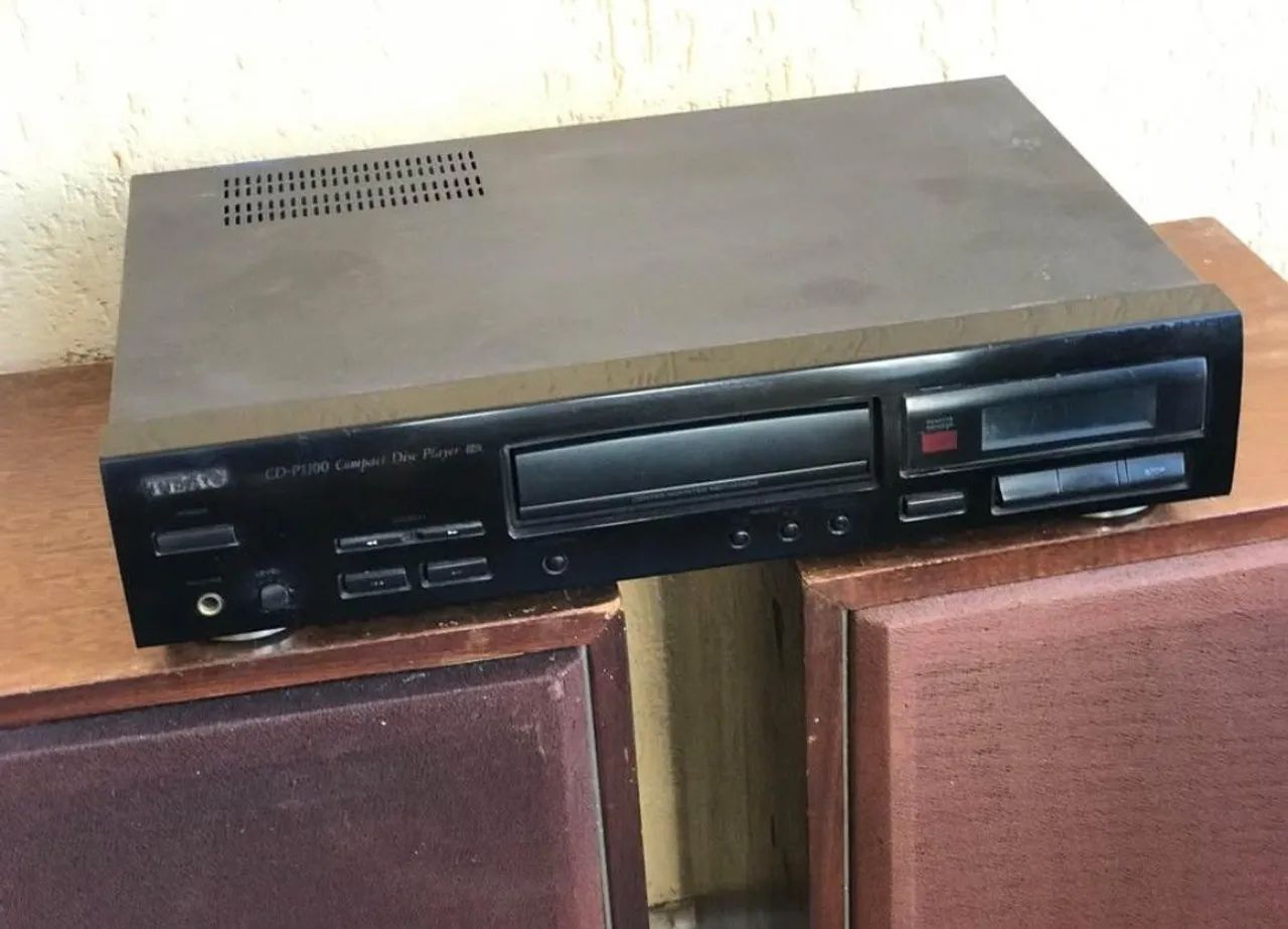 Cd player teac cdp-1100 sucata  - Foto 2
