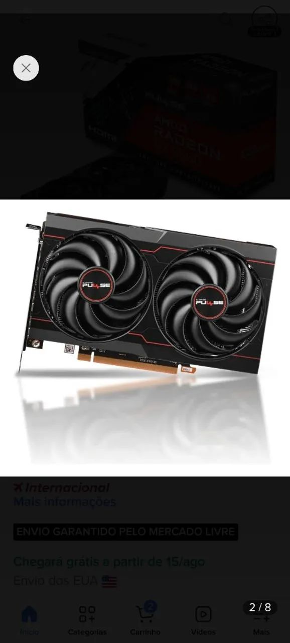Placas de vídeo AMD Radeon com defeito 
