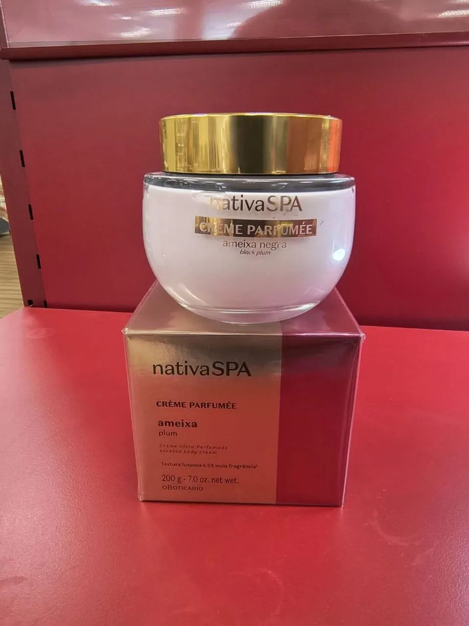 Crème Parfumèe NativaSpa Ameixa Negra 